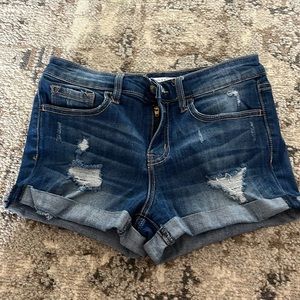 Klique B. Jean shorts. Size small